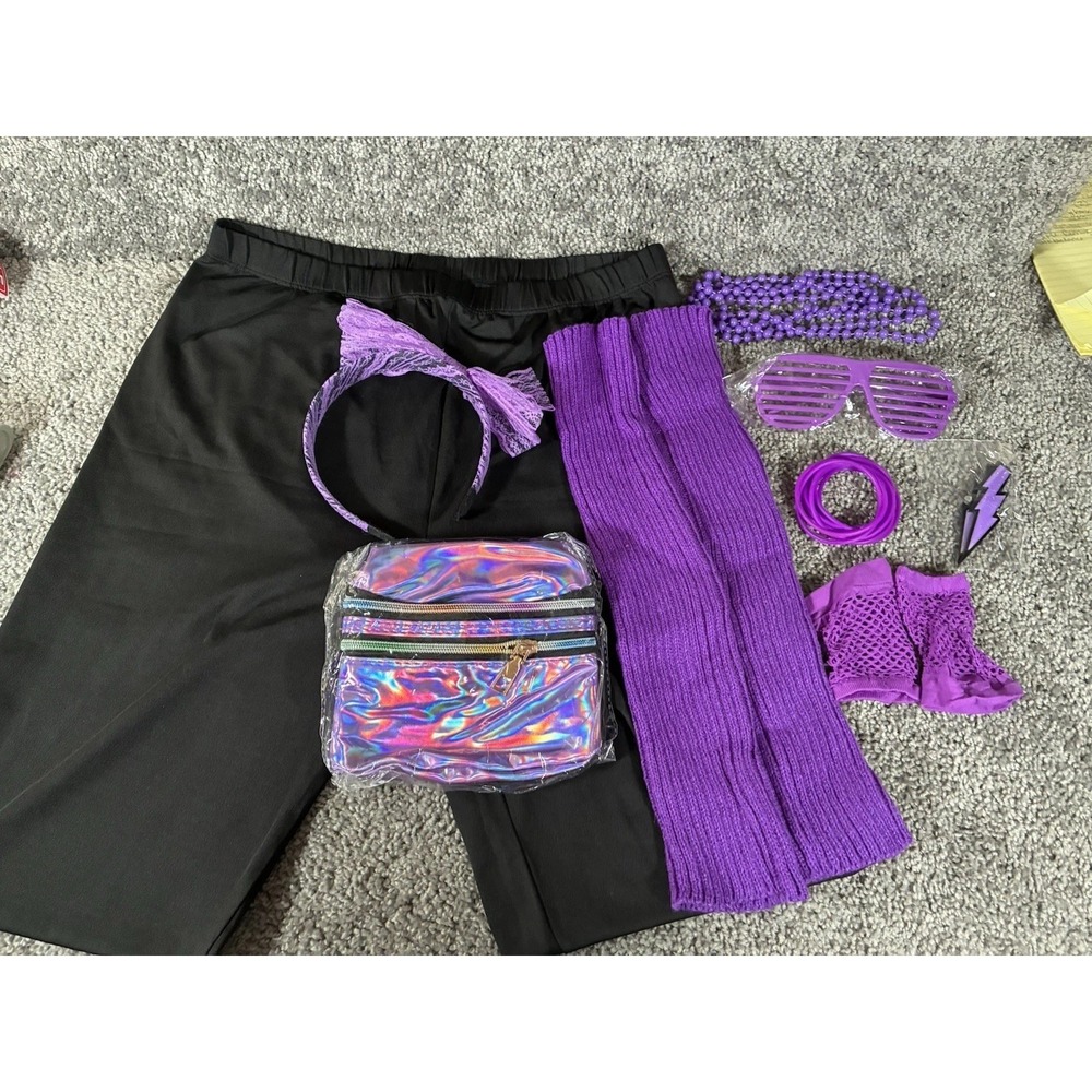 80s Full Costume Women's 2xl